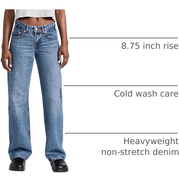 Levi low loose jean - Picture 2 of 4